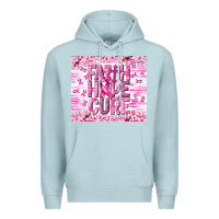 Blue Mist Faith hope cure Cancer Premium Hoodie - NancyCooperArtShop
