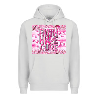Dove Grey Faith hope cure Cancer Premium Hoodie - NancyCooperArtShop