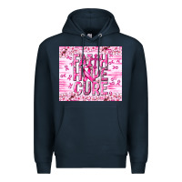 Navy Faith hope cure Cancer Premium Hoodie - NancyCooperArtShop