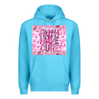 Ocean Blue Faith hope cure Cancer Premium Hoodie - NancyCooperArtShop
