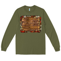 Army Green christmas background Long Sleeve Tee - JahusDesignShop