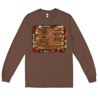 Chestnut christmas background Long Sleeve Tee - JahusDesignShop