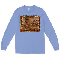 Colony Blue christmas background Long Sleeve Tee - JahusDesignShop