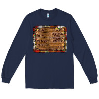 Navy christmas background Long Sleeve Tee - JahusDesignShop
