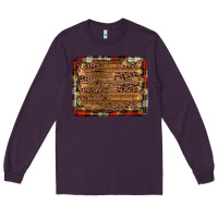 Plum christmas background Long Sleeve Tee - JahusDesignShop