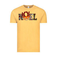 Vintage Mustard noel reindeer Vintage Tee - AdoDesignShop