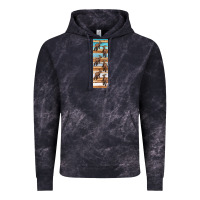 Cloud Black dinosaur parasaurolophus pen wrap Vintage Hoodie - Artiststas