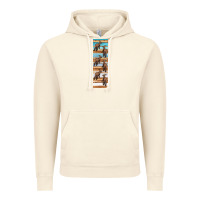 Vintage Artic dinosaur parasaurolophus pen wrap Vintage Hoodie - Artiststas