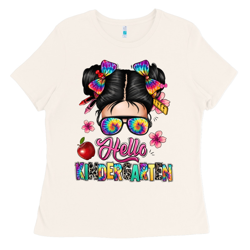 Hello Kindergarten Ladies Tee by texasbilliewilder | Teevron
