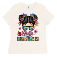 Bone hello kindergarten Ladies Tee - texasbilliewilder