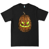 Black watercolor leopard pumpkin Premium Tee - RanaPortraitStore