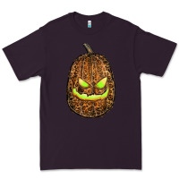 Plum watercolor leopard pumpkin Premium Tee - RanaPortraitStore