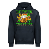 Navy Better together St. Patrick's Day Urban Hoodie - CowGirlArtShop