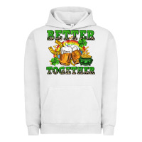 Pigment Lunar Rock Better together St. Patrick's Day Urban Hoodie - CowGirlArtShop