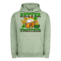 Pigment Oil Green Better together St. Patrick's Day Urban Hoodie - CowGirlArtShop