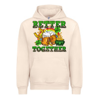 Sandshell Better together St. Patrick's Day Urban Hoodie - CowGirlArtShop