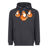 Smoke Three Little Foxes IN Fox Family I Gift Heavyweight Hoodie - Bettercallsaul