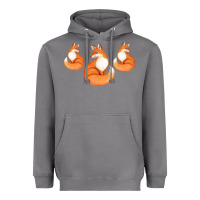 Storm Three Little Foxes IN Fox Family I Gift Heavyweight Hoodie - Bettercallsaul