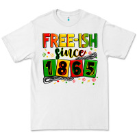 White Free-ish since 1865 Premium Tee - Zillion Design Studio