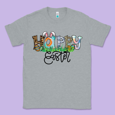 Happy Easter Classic Tee Designed By Cowhidedigitalart