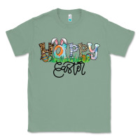 Sage Happy Easter Classic Tee - CowhideDigitalArt