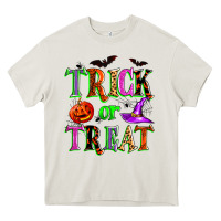 Trick Or Treat Heavy Core Tee | Teevron