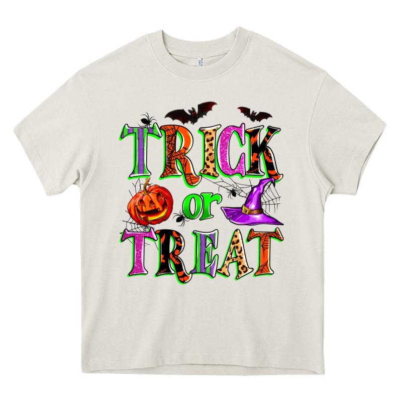 Trick Or Treat Heavy Core Tee by Zillion Design Studio | Teevron