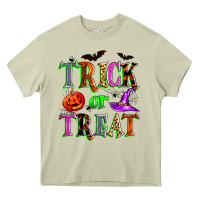 Mossy trick or treat Heavy Core Tee - Zillion Design Studio