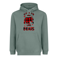 Sage Just A Girl Who Loves Bears Heavyweight Hoodie - Bettercallsaul