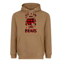 Toasted Coconut Just A Girl Who Loves Bears Heavyweight Hoodie - Bettercallsaul