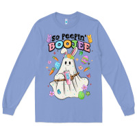 Colony Blue so peepin boujee Long Sleeve Tee - MaliasSmallBusiness