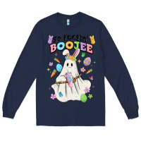 Navy so peepin boujee Long Sleeve Tee - MaliasSmallBusiness