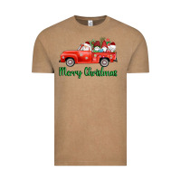 Vintage Coffee merry christmas truck gnomes Vintage Tee - AdoDesignShop