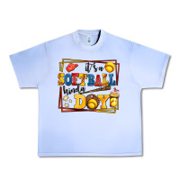 Grape Ice its a softball kinda day Urban Heavy Tee - AdoDesignShop