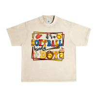 Sandshell its a softball kinda day Urban Heavy Tee - AdoDesignShop
