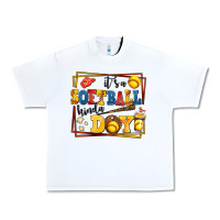 White its a softball kinda day Urban Heavy Tee - AdoDesignShop