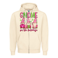 Sandshell gnome for the holidays Zipper Hoodie - MaliasSmallBusiness