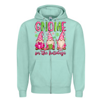 Gnome For The Holidays Zipper Hoodie | Teevron
