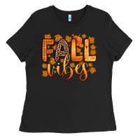Black fall vibes Ladies Tee - Zillion Design Studio