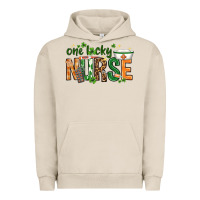 One Lucky Nurse With Elements St. Patricks Day Urban Hoodie | Teevron