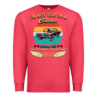 Cardinal Vintage 50th Birthday I'm Not Old I'm A Classic Born In 1970 Premium Sweatshirt - Bettercallsaul