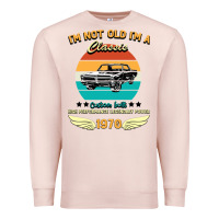 Pale Pink Vintage 50th Birthday I'm Not Old I'm A Classic Born In 1970 Premium Sweatshirt - Bettercallsaul