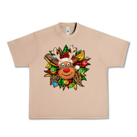 Burro Christmas reindeer sunflower Urban Heavy Tee - Jasminsmagicworld
