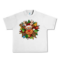 Lunar Rock Christmas reindeer sunflower Urban Heavy Tee - Jasminsmagicworld
