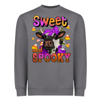 Storm sweet and spooky halloween cow Heavyweight Sweatshirt - Jasminsmagicworld