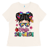 Bone hello second grade kid Ladies Tee - texasbilliewilder