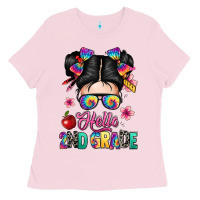 Hello Second Grade Kid Ladies Tee | Teevron