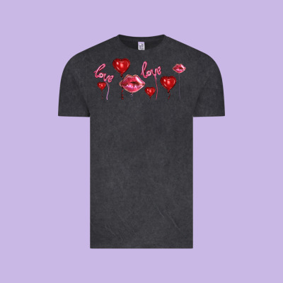 Love And  Love Balloons Vintage Tee Designed By Adodesignshop