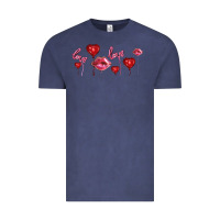 Vintage Denim love and  love balloons Vintage Tee - AdoDesignShop