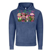 Vintage Denim mexican coffee cups cafecito Vintage Hoodie - Jasminsmagicworld